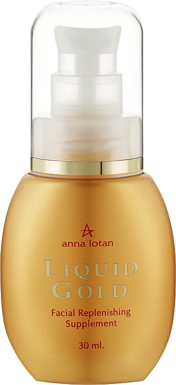 Anna Lotan Liquid Gold Facial Replenishing Supplement - Золотые капли для лица 30 мл