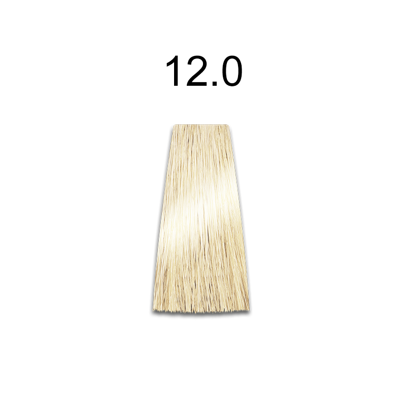 Mirella Professional Royal Jelly Color — стойкая крем-краска для волос, 100 мл 12.0 ультра-светлый блондин натуральный