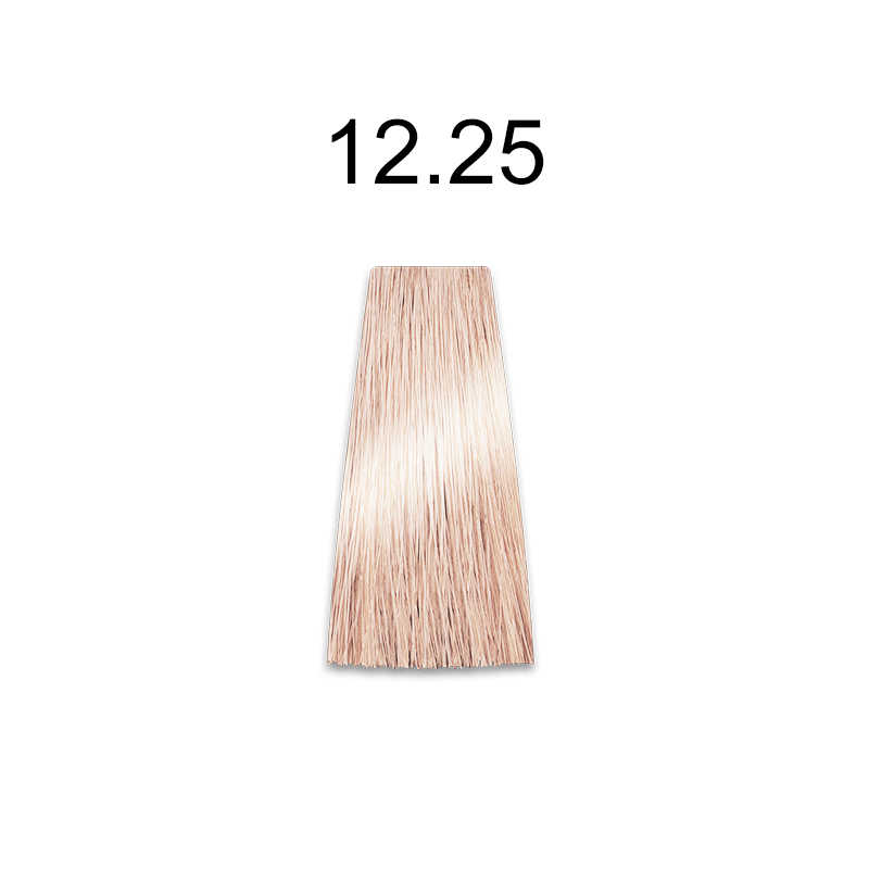 Mirella Professional Royal Jelly Color — стойкая крем-краска для волос, 100 мл 12.25 ультра-светлый блондин фиолетово-махагоновый