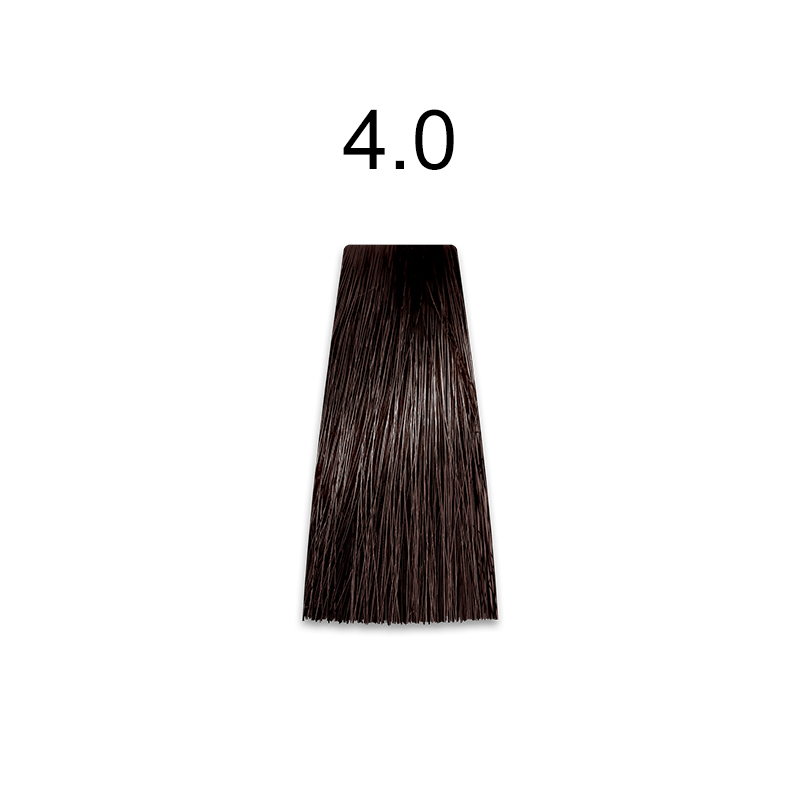 Mirella Professional Royal Jelly Color - Стійка крем-фарба для волосся 100 мл 4.0 шатен
