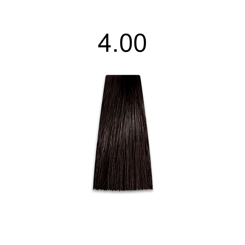 Mirella Professional Royal Jelly Color - Стійка крем-фарба для волосся 100 мл 4.00 інтенсивний шатен
