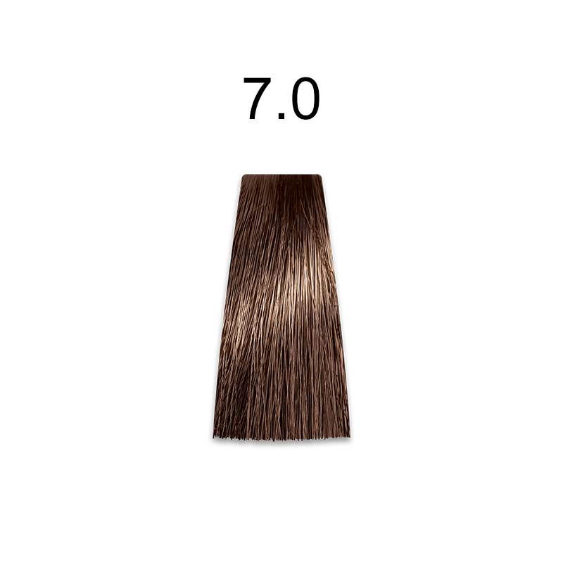 Mirella Professional Royal Jelly Color — стойкая крем-краска для волос, 100 мл 7.0 блондин