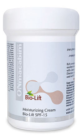 ONmacabim Dm Bio-Lift MOISTURIZING CREAM - Зволожувальний крем (SPF 15)  200 мл