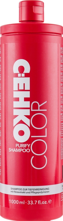 C:EHKO Color Purify Shampoo - Очищающий шампунь 1000 мл
