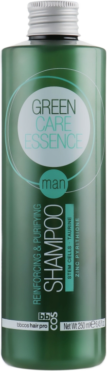 BBcos Green Care Essence Man Reinforcing Purifying Shampoo - Шампунь для чоловіків 250 мл