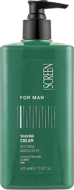 Screen For Man Shaving Cream Крем для гоління без піни 400 мл
