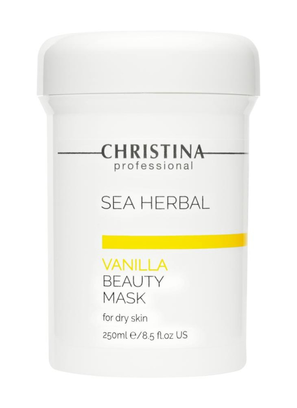 CHRISTINA Sea Herbal Beauty Mask Vanilla - Ванільна маска краси для сухої шкіри 250 мл