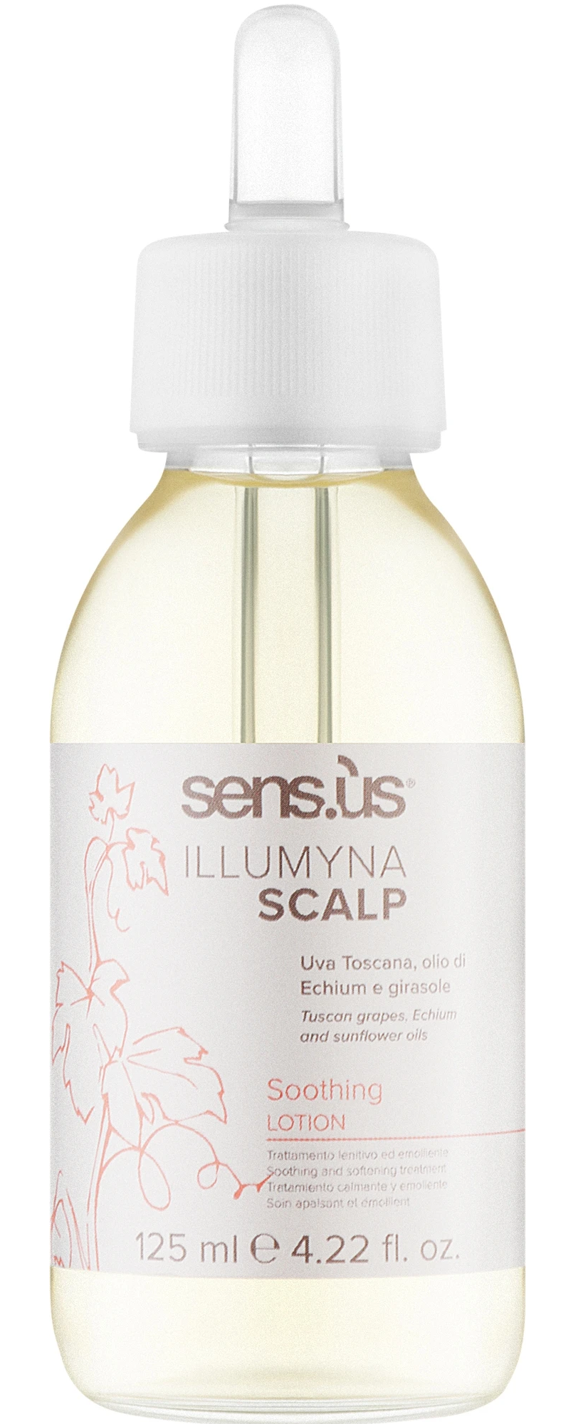 Sens.ùs Illumyna Scalp Soothing Lotion — Лосьон для чувствительной кожи головы 125 мл Фото №2