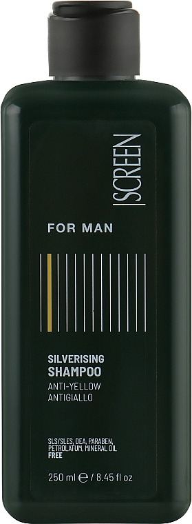 Screen For Man Silverising Shampoo Шампунь з антижовтим ефектом 250 мл