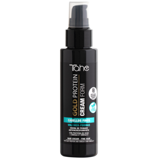 Tahe Gold Protein Protein Styling Cream Cabellos Finos - Крем із протеїнами для тонкого волосся 100 мл