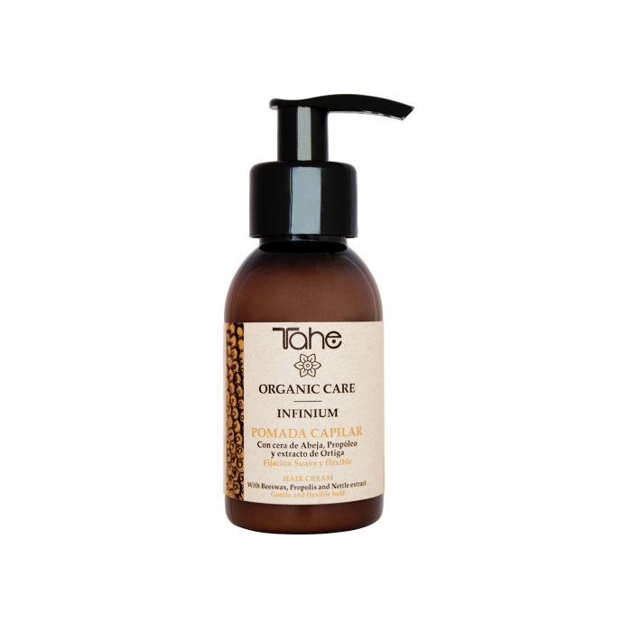 Tahe Organic Care Infinium Hair Pomade Soft & Flexible Hold - Моделирующий крем легкой фиксации 100 мл