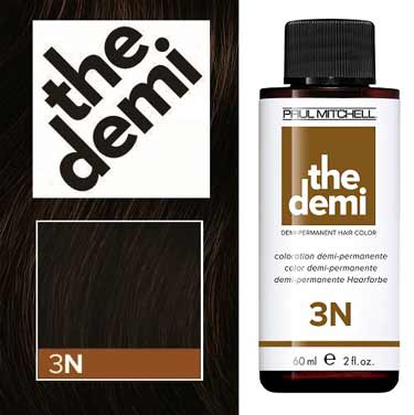 Paul Mitchell The Demi - Тонирующая краска для волос 60 мл 3N - Темно-коричневый