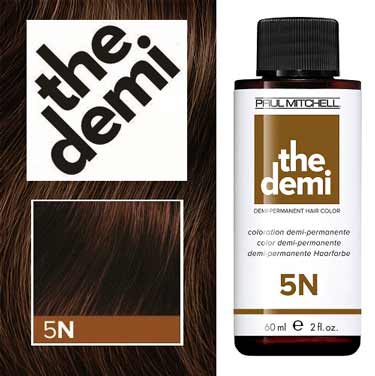Paul Mitchell The Demi - Тонуюча фарба для волосся 60 мл 5N - Світло-коричневий