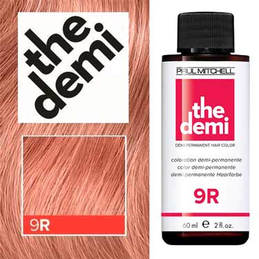 Paul Mitchell The Demi - Тонуюча фарба для волосся 60 мл 9R - Червоний дуже світлий блондин