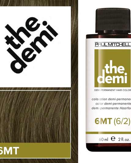 Paul Mitchell The Demi - Тонуюча фарба для волосся 60 мл 6MT - Матовий темний блондин