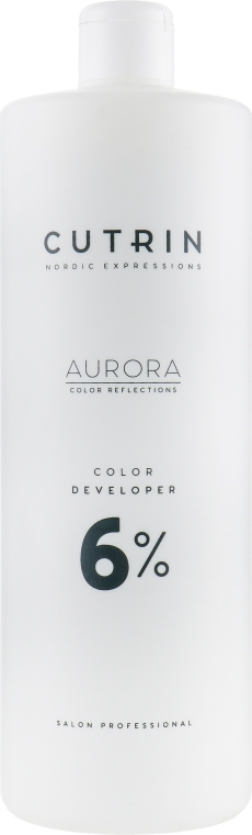 Cutrin Aurora Color Developer - Окислювач 20 vol 6% 1000 мл