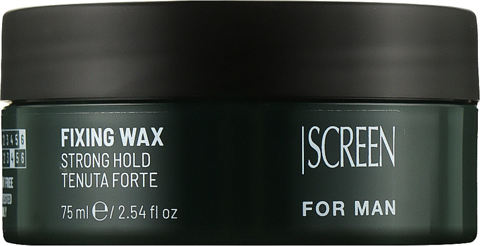 Screen For Man Fixing Wax Моделюючий віск сильної фіксації  75 мл