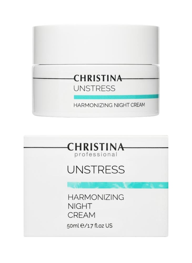 CHRISTINA Unstress Harmonizing Night Cream - Гармонизирующий ночной крем 50 мл Фото №4
