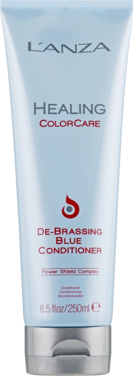 L'anza Healing Color Care De-Brassing Blue Conditioner - Кондиціонер проти жовтизни волосся 250 мл