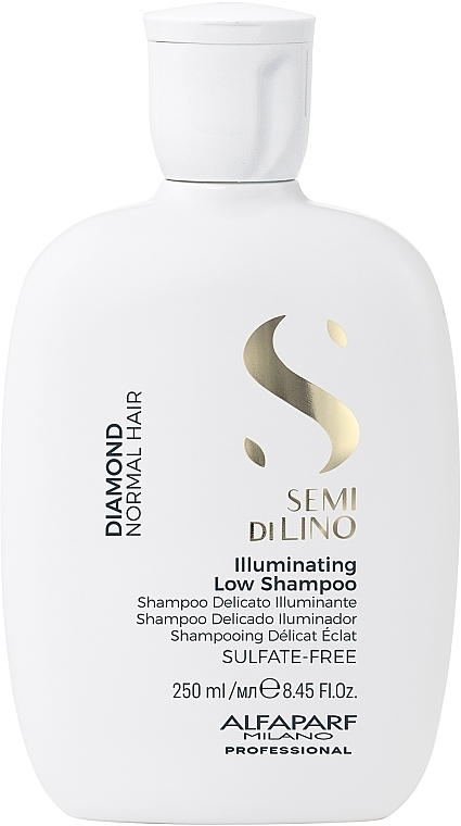 Alfaparf Semi Di Lino Diamond Illuminating Low Shampoo - Шампунь для волос с бриллиантовым блеском 250 мл