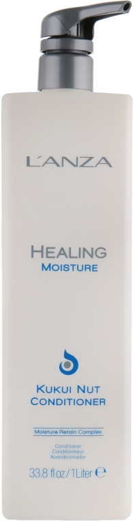 L'anza Healing Moisture Kukui Nut Conditioner - Увлажняющий кондиционер с маслом ореха Тунг 1000 мл