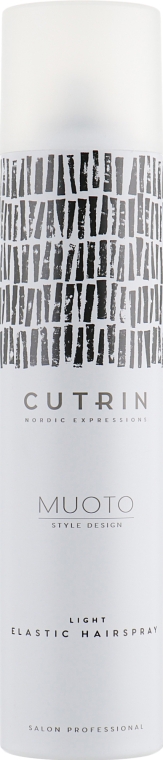 Cutrin Muoto Light Elastic Hairspray - Лак для легкой эластичной фиксации - Cutrin Muoto Light Elastic Hairspray 300 мл