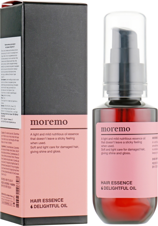 Moremo Hair Essence Delightful Oil - Олія-есенція для волосся 70 мл