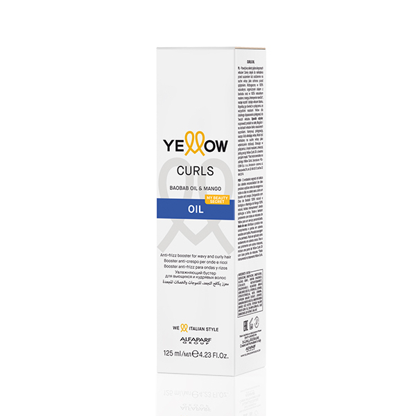 Yellow Curls Oil - Зволожуюча олія для кучерявого волосся 125 мл