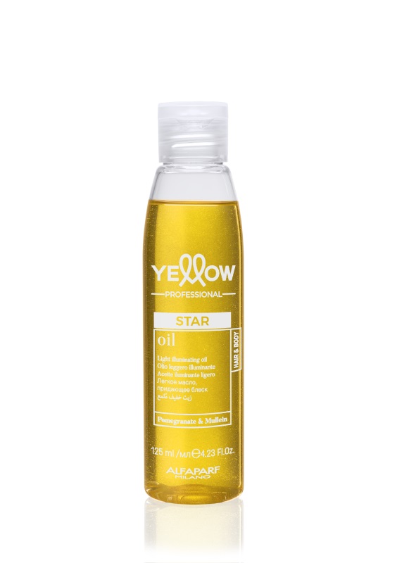 Yellow Star Light Illuminating Oil - Масло для блеска волос  125 мл