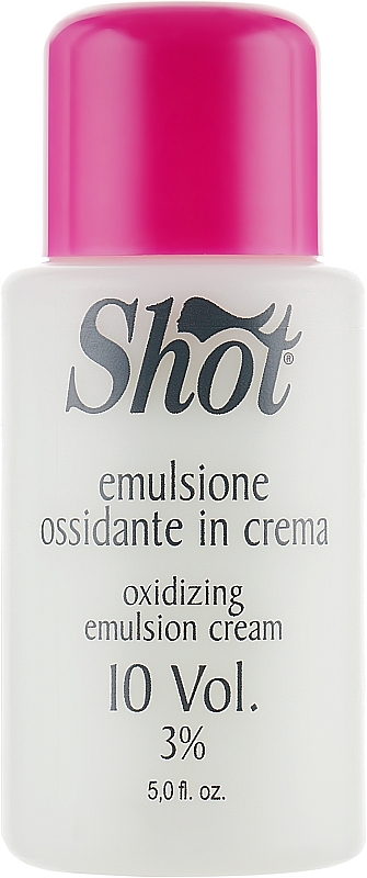 Shot Scented Oxidant Emulsion - Емульсія окислювальна кремова 10 vol 3% 150 мл