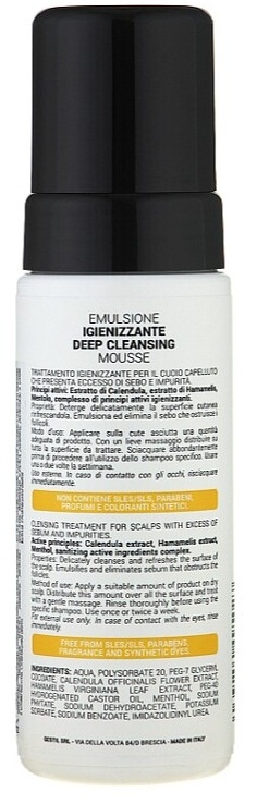 Gestil 1.1 DEEP CLEANSING MOUSSE - Мусс для очищения кожи головы 150мл - 1