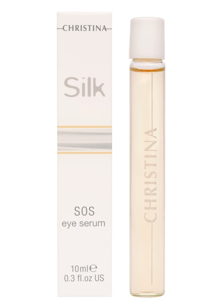 CHRISTINA Silk S.O.S. Eye Serum - Сыворотка для век с хитозаном от морщин - 1