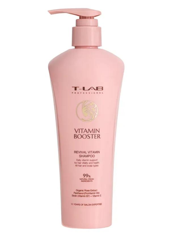 T-LAB VITAMIN BOOSTER REVIVAL VITAMIN Shampoo - Відновлюючий шампунь Vitamin Booster, 300 мл