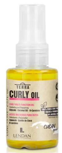 Lendan Terra Curly Oil - Многоцелевое масло для локонов 75мл