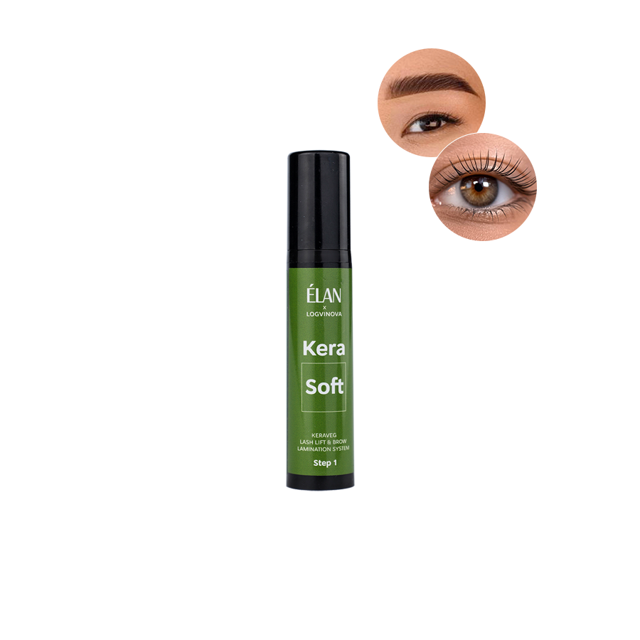 Elan Professional Line - KeraSoft Серум-ліфтинг для вій та брів Засіб 1