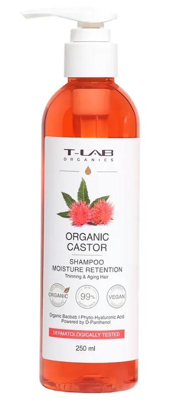 T-LAB Organics Organic Castor Shampoo — Шампунь, 250 мл