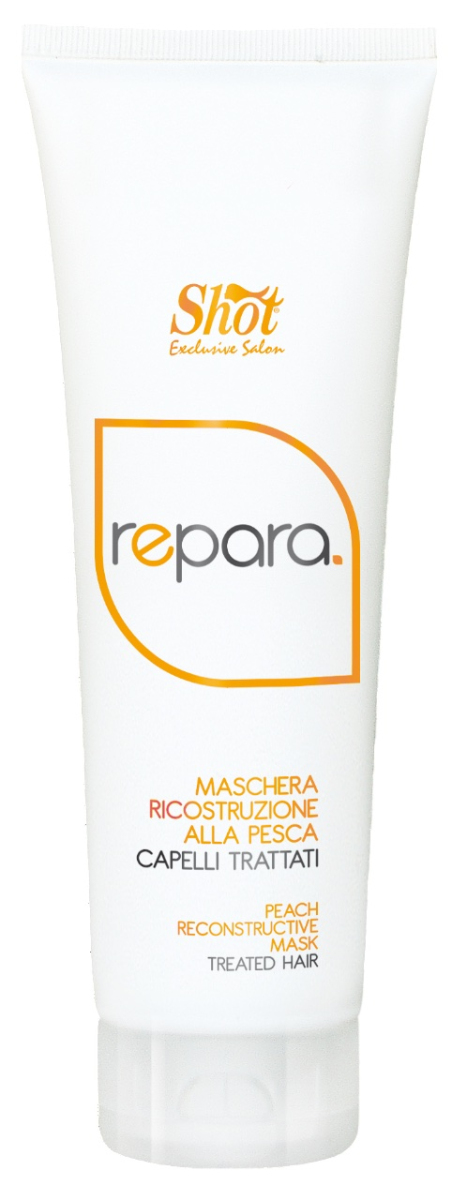 Восстанавливающая маска с персиком для поврежденных волос - Shot Peach Reconstructive Mask