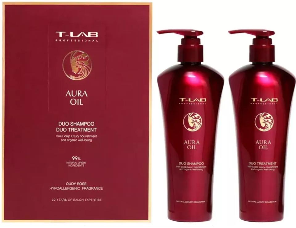 T-LAB Aura Oil Duo Shampoo і Duo Treatment Set – Шампунь, 2
