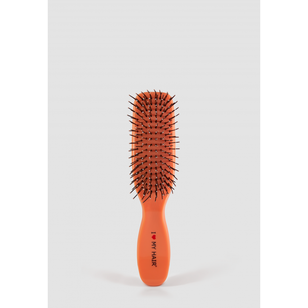 I Love My Hair Щетка для волос "Spider" глянцевая, коралловая 1503-S