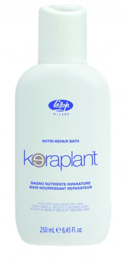 Питающий и восстанавливающий шампунь - Lisap Keraplant Nutri - Repair Bath