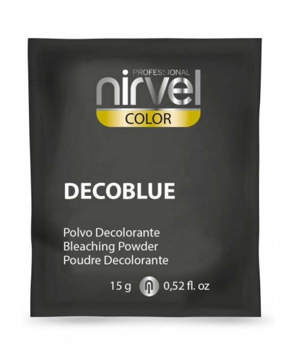 Nirvel Decoblue Bleaching Powder - Обесцвечивающий порошок (синий) 15мл