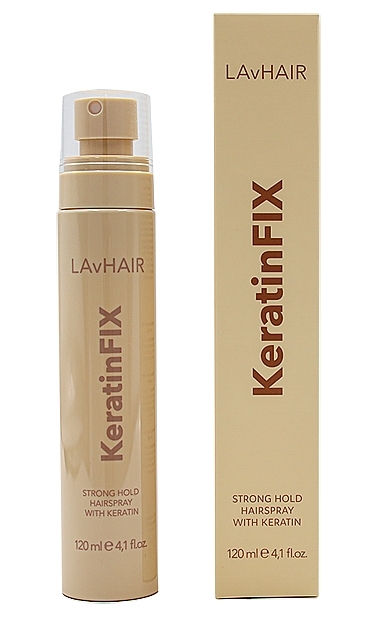 LAvHAiR KeratinFIX - Лак для волос сильной фиксации с кератином 120мл
