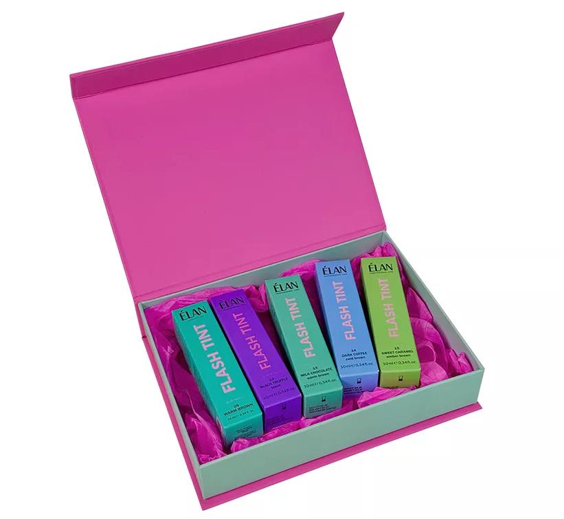 Elan Professional Line FLASH TINT - Профессиональный набор для окрашивания бровей 