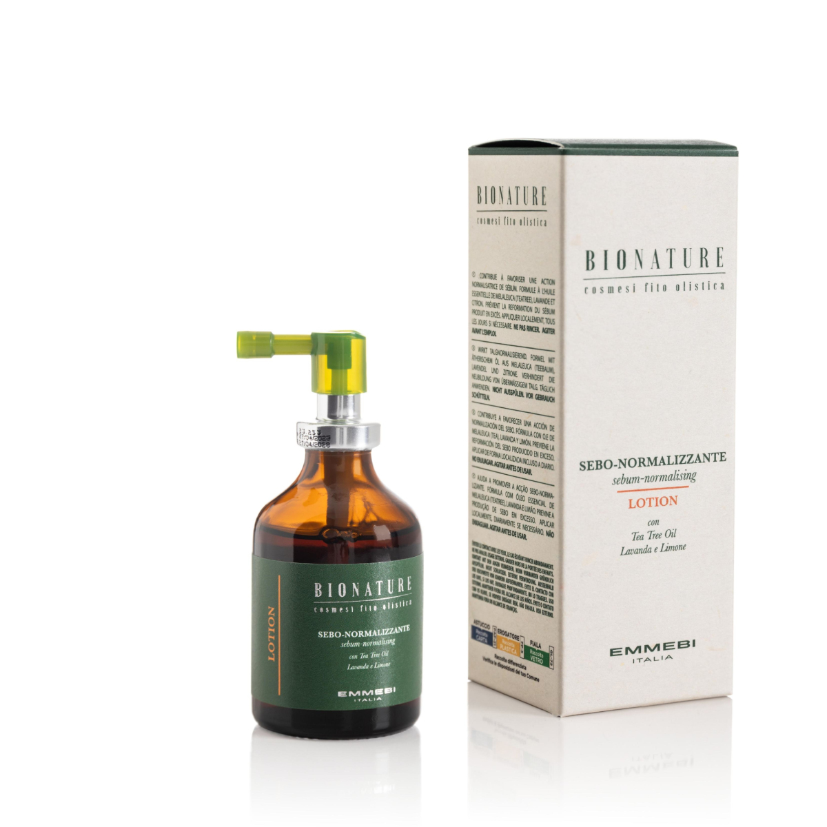 Emmebi BioNature Sebum Lotion Себонормализующий лосьон 50 мл