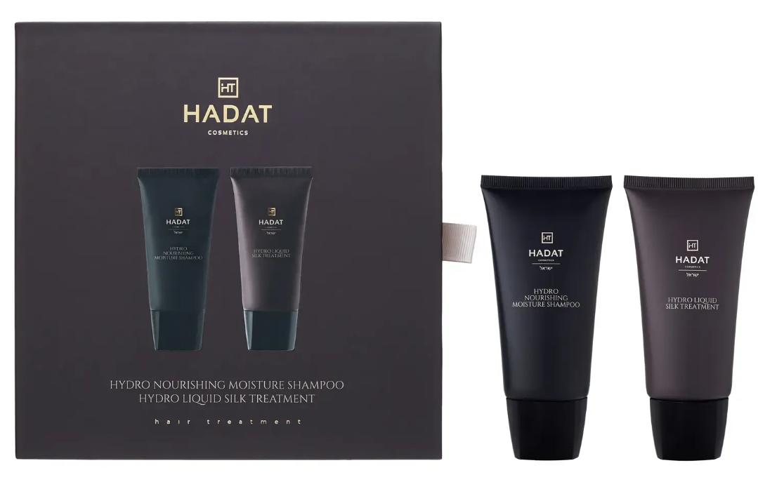 HADAT Hydro Moisture Shampoo - Подарочный Набор для Увлажнения Волос 70мл+70мл