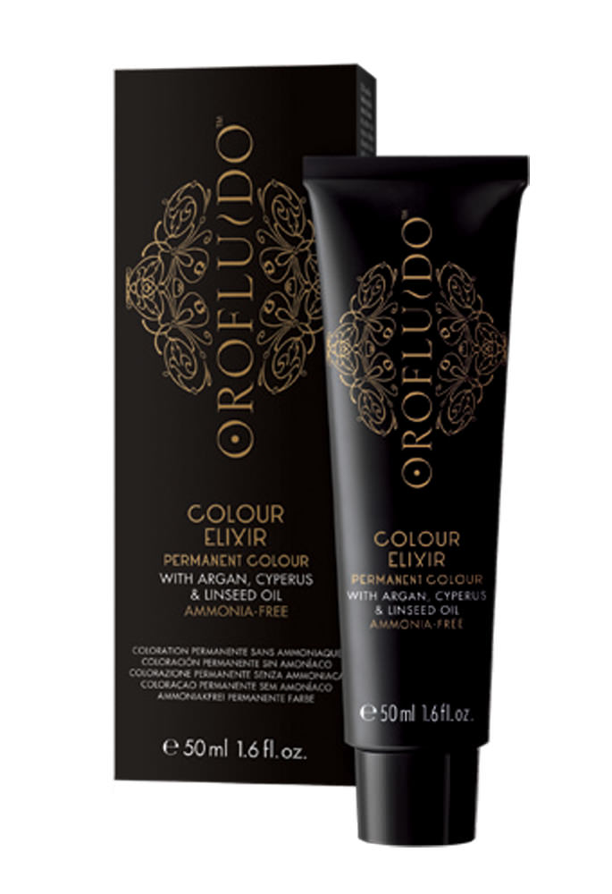 Краска для волос - Orofluido Colour Elixir Permanent Colour 9.1 - очень светлый натурально-пепельный блонд