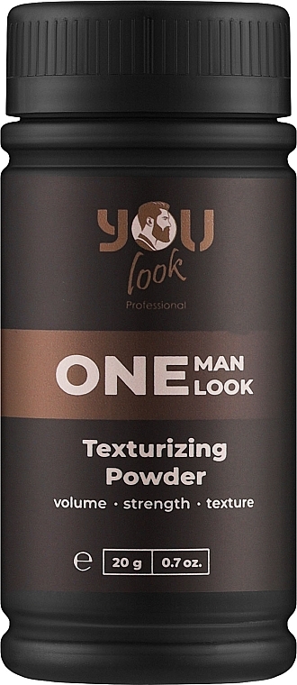 You Look ONE Man Texturizing Powder - Пудра-текстуризатор для волос 20г