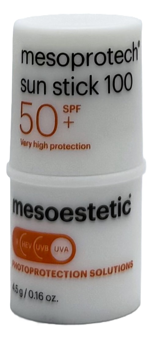 Mesoestetic Mesoprotech Sun Protective Repairing Stick SPF 50+ - Солнцезащитный стик для чувствительных зон SPF 50+