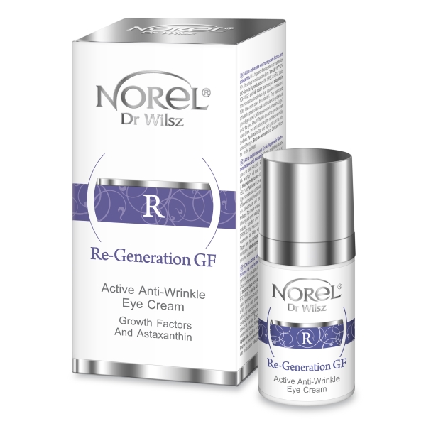 Norel Re-Generation GF Anti-Wrinkle Eya Cream - Крем проти зморшок під очима з факторами росту і астаксантіном
