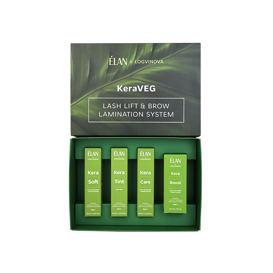 Elan Professional Line - Набір системи ліфтингу вій та ламінування брів KeraVEG